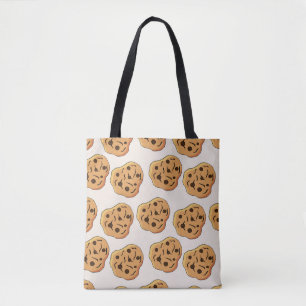 Tote Bag Motif vintage sans soudure cookies. dessin à la ma