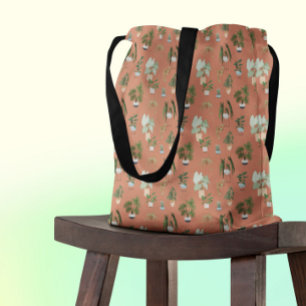 Tote Bag Motif Wild Cactus