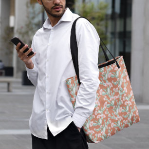 Tote Bag Motif Wild Cactus