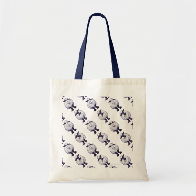 Tote Bag Motifs du mouton (Devant)