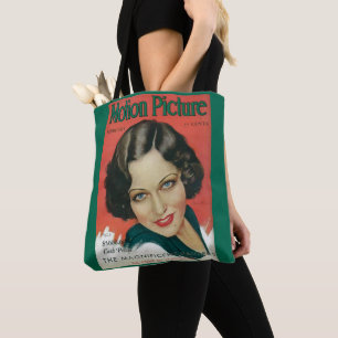Tote Bag Motion Picture Février 1931 Gloria Swanson couvert