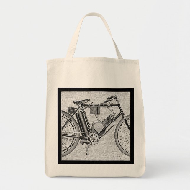 Tote Bag Moto de Bouilly, 1895 (Devant)