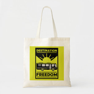 Tote Bag Motorhome Camping RV Liberté