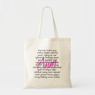 Tote Bag Mots de la tante