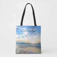 Mouettes de plage du matin
