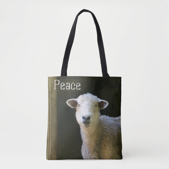Tote Bag Moutons paisibles (Devant)