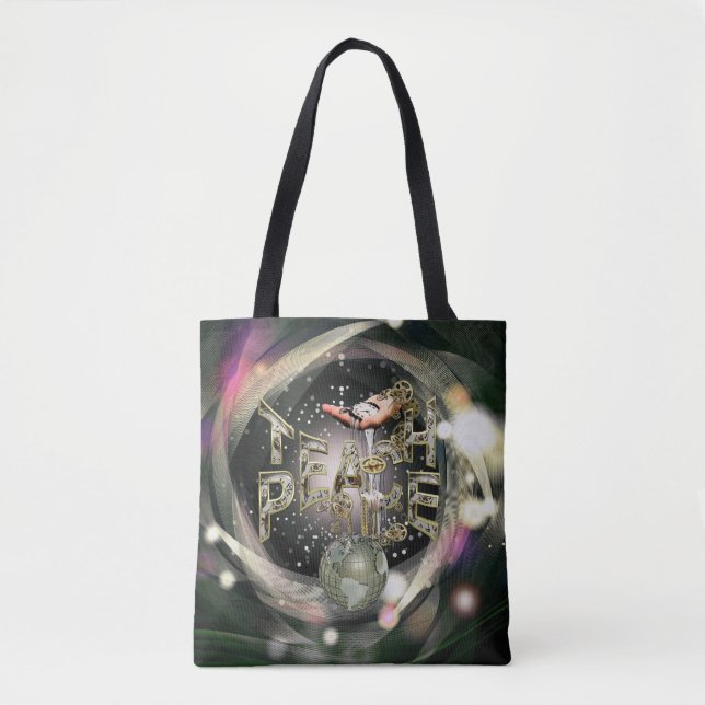 Tote Bag Mouvement pour la paix (Devant)