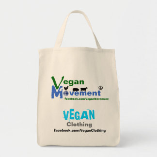 Tote Bag Mouvement végétalien/habillement végétalien