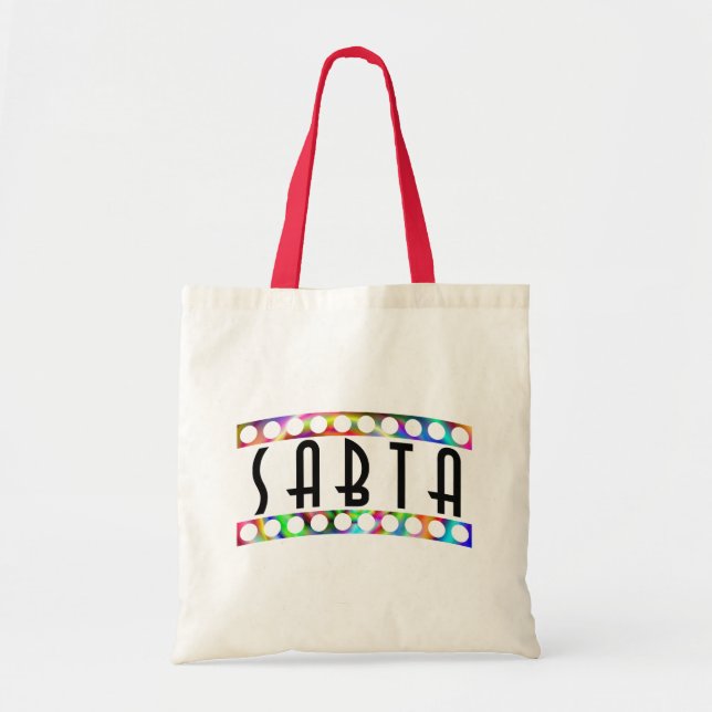 Tote Bag Moyens de Sabta (ou Savta), "grand-mère, "dans (Devant)