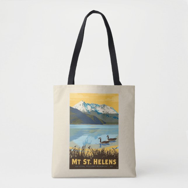 Tote Bag Mt St. Helens | Washington (Devant)