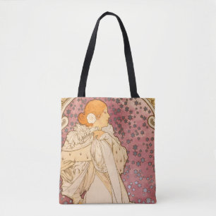 Tote Bag Mucha Art nouveau femme beauté