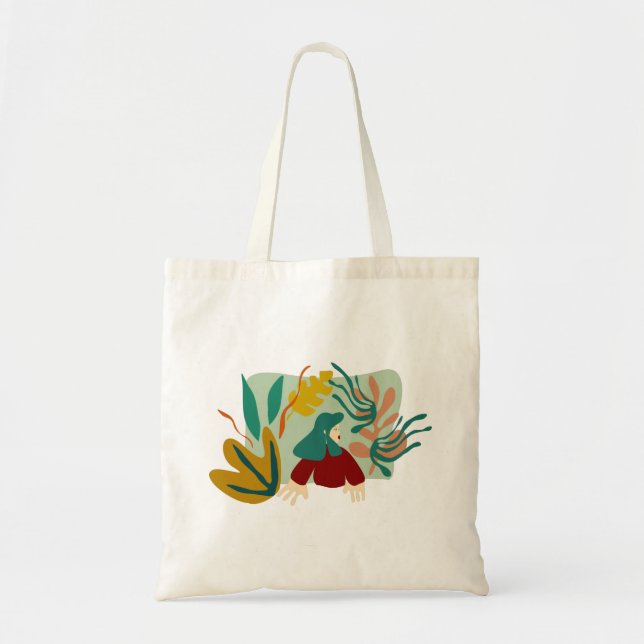 Tote Bag Mujer bosque (Devant)
