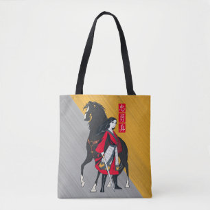 Tote Bag Mulan à côté du vent noir