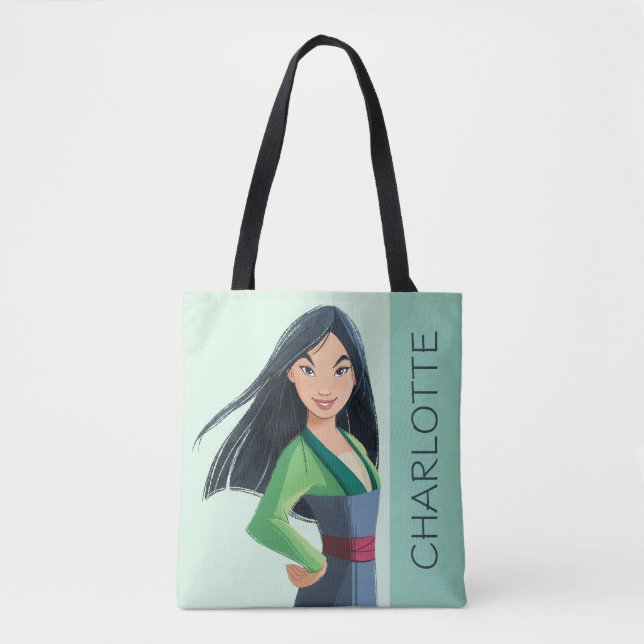 Tote Bag Mulan Courage à chaque étape (Devant)