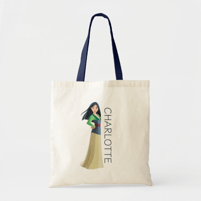 Tote Bag Mulan Courage à chaque étape (Devant)