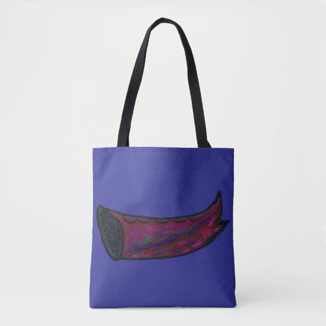 Tote Bag Multicolored Fishtail  (Devant)