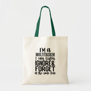 Tote Bag Multitasker Funny
