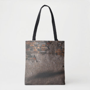 Tote Bag Mur avec briques cassées