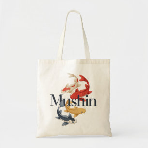 Tote Bag Mushin Koi Symbole de l'État de Flux et de la Forc