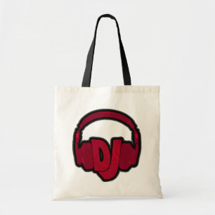 Tote Bag music DJ headphone