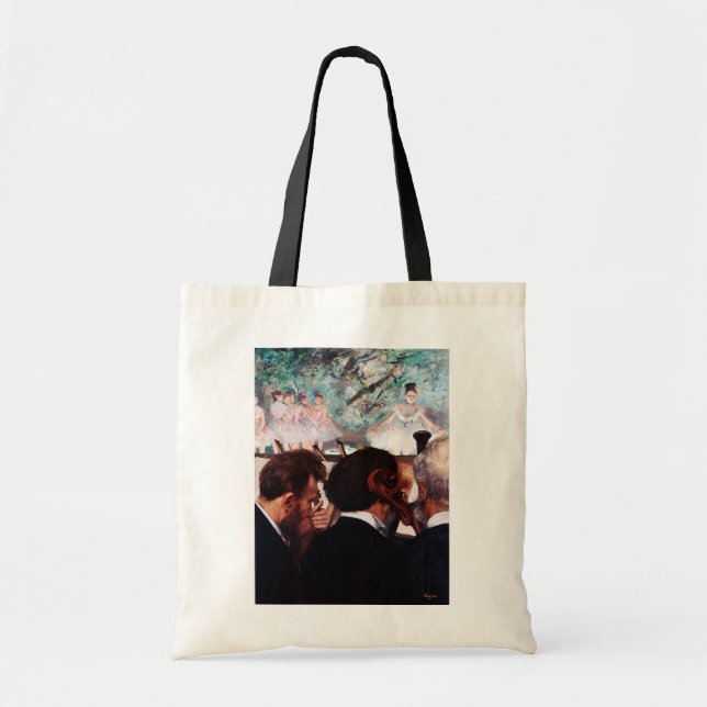 Tote Bag Musiciens d'orchestre, Edgar Degas (Devant)
