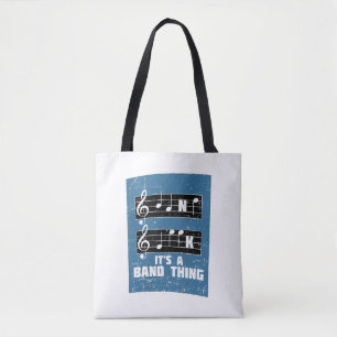 Tote Bag Musique - C'est une affaire de groupe