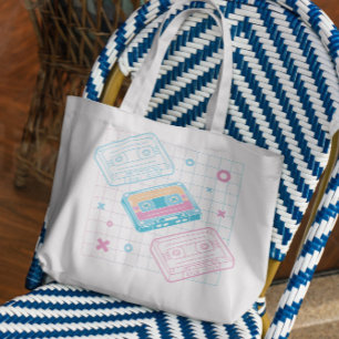 Tote Bag Musique de bande de cassettes