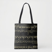 Musique d'or en noir