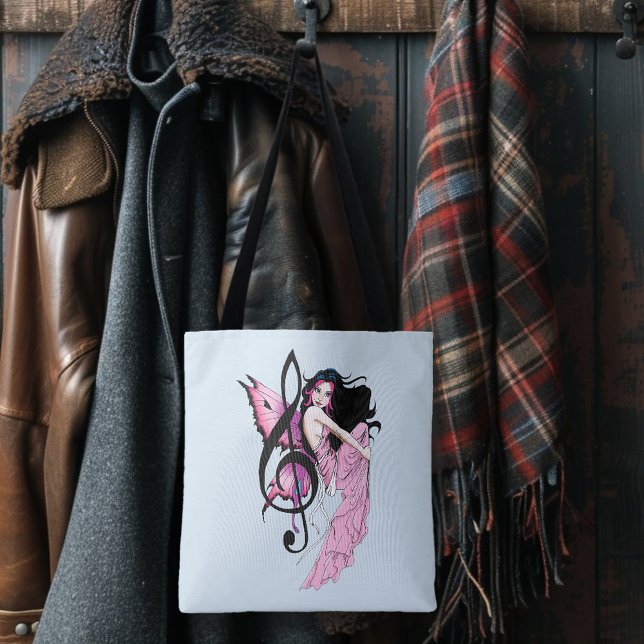 Tote Bag Musique Note Fée (Créateur téléchargé)