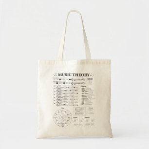Tote Bag Musique Théorie Musicien Musique Enseignant EDM Sc