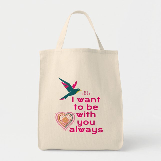 Tote Bag My love (Devant)