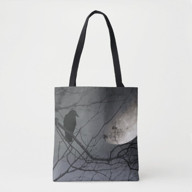 Tote Bag Mystérieux ciel nocturne (Devant)