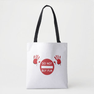 Tote Bag N'achetez pas de fourrure
