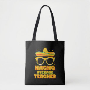 Tote Bag Nacho Moyenne Enseignant Cinco De Mayo Corresponda