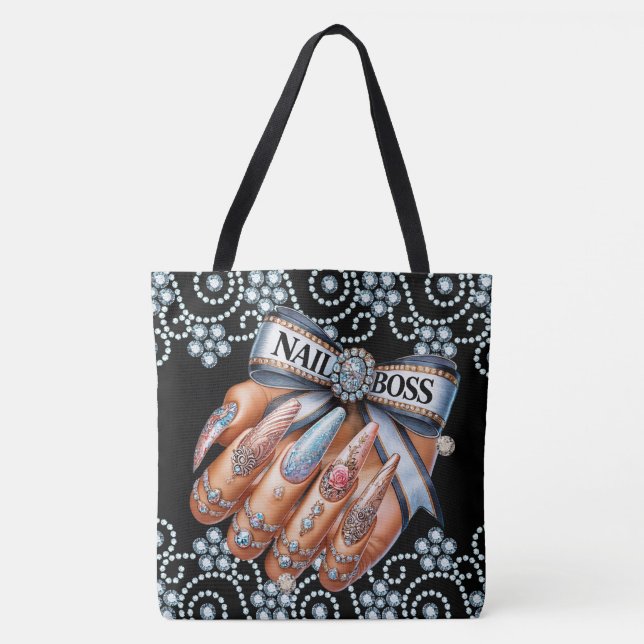 Tote Bag NAIL BOSS - SeeBack ! (Devant)