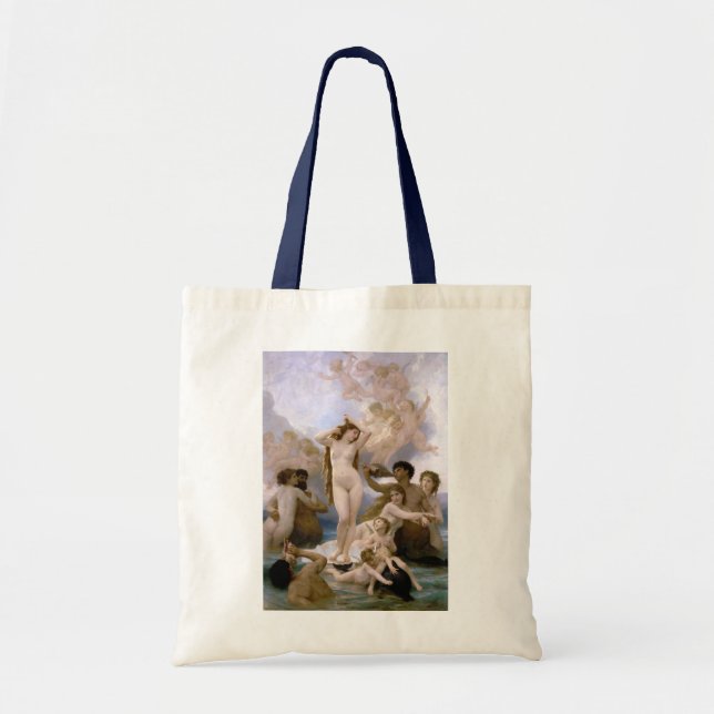 Tote Bag Naissance de Vénus par William-Adolphe Bouguereau (Devant)