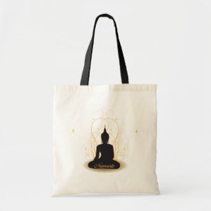 Tote Bag Namaste élégant Bouddha