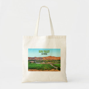 Tote Bag Napa Valley California Vineyard Vintage