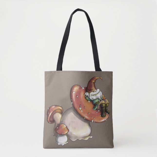 Tote Bag Napping Gnome (Devant)