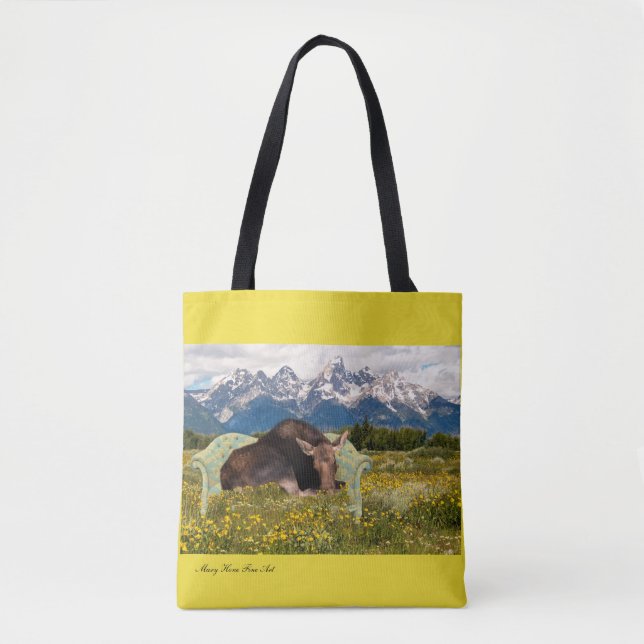 Tote Bag Naptime dans les Tétons (Devant)