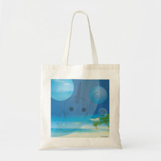 Tote Bag Narwhal (plage)