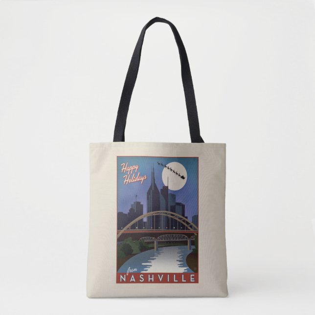 Tote Bag Nashville Skyline (Devant)