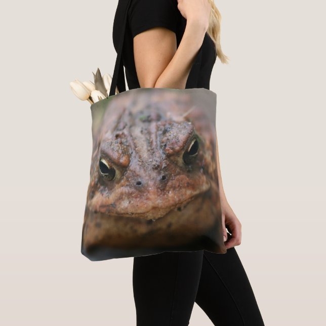 Tote Bag Nature animale du visage de crapaud (De près)