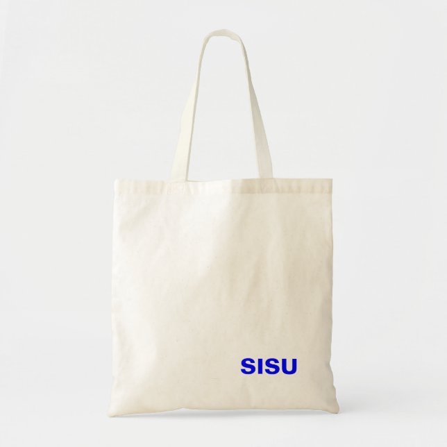 Tote Bag Nature de SISU et esprit des emballages finlandais (Devant)