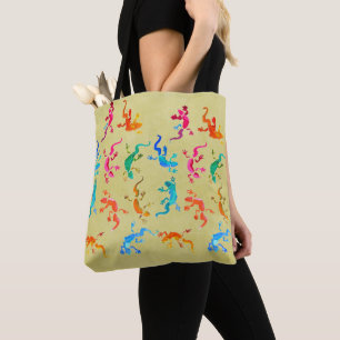 Tote Bag Nature d'eco de reptile de gecko de faune