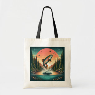 Tote Bag Nature extérieure de la truite