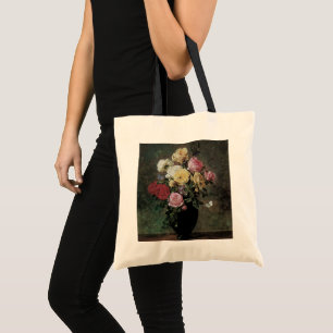 Tote Bag Nature morte avec des fleurs dans un vase par Olaf
