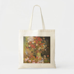 Tote Bag Nature morte florale de Van Gogh Coquelicots et ro