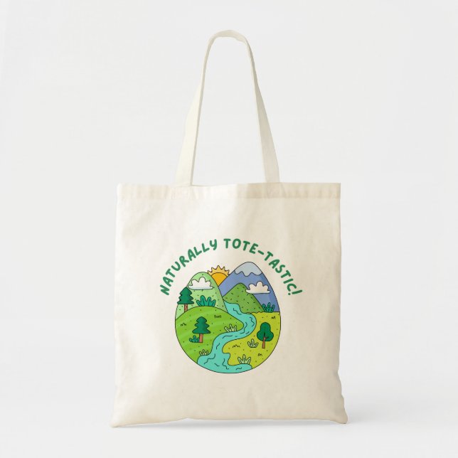 Tote Bag Naturellement fourre-tout (Devant)