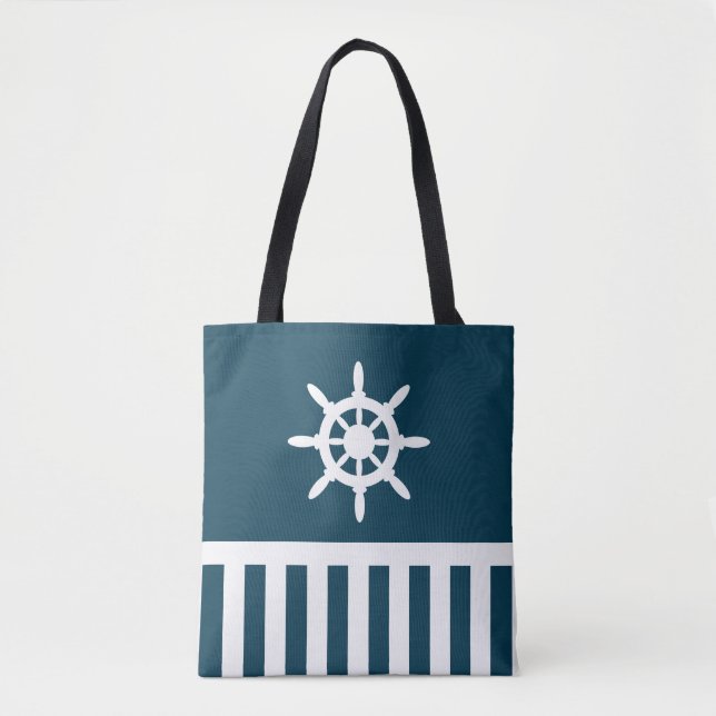 Tote Bag Nautical design (Devant)